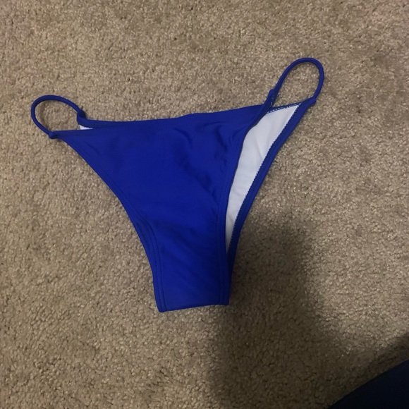 NWOT SHEIN blue bikini bottoms size M - Picture 3 of 4